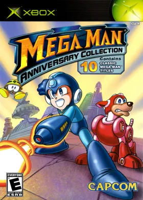 Mega Man Anniversary Collection (USA) box cover front